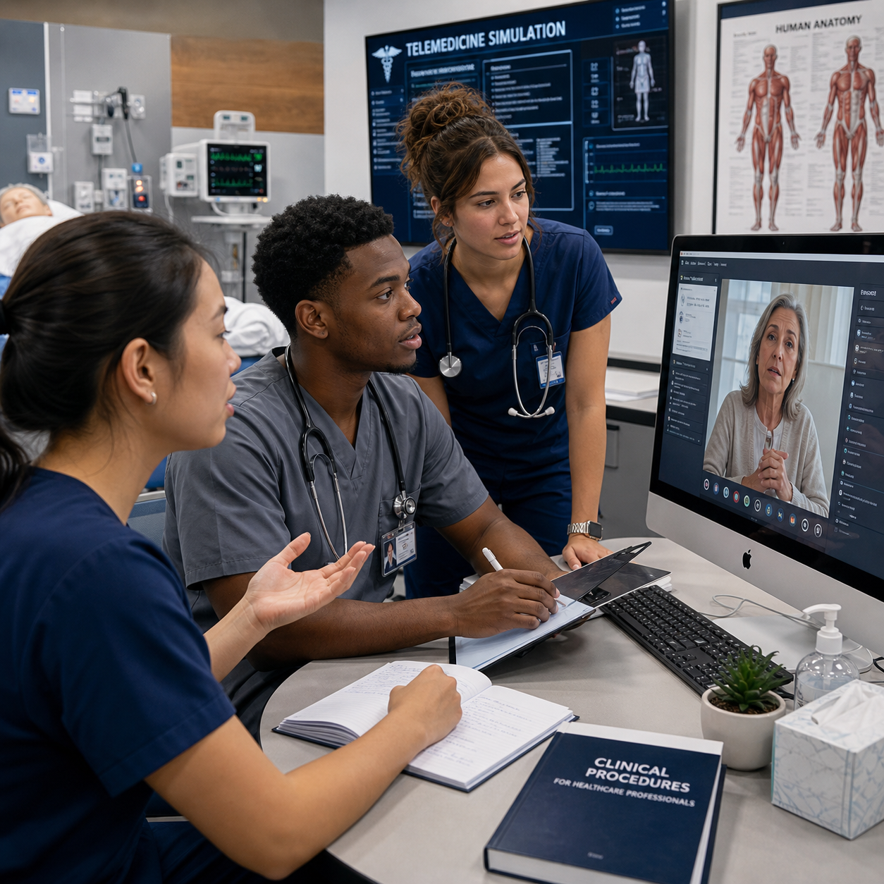 Desafios e soluções no ensino de telemedicina