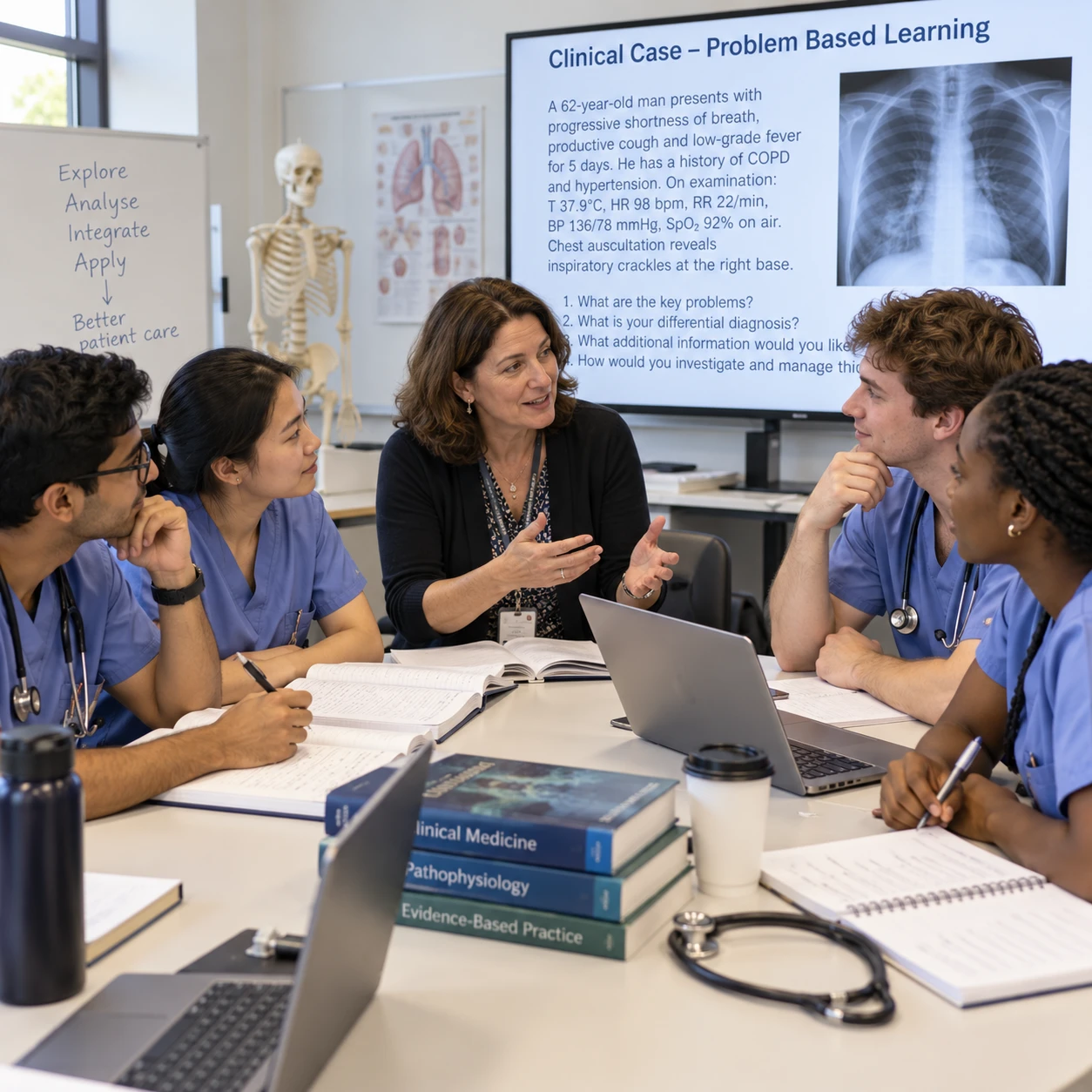 Como implementar aprendizagem baseada em problemas na medicina